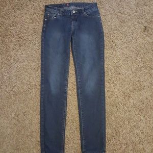 Blue gogo star jeans